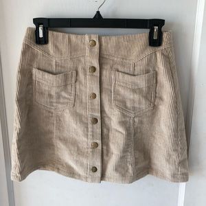 Corduroy skirt, small